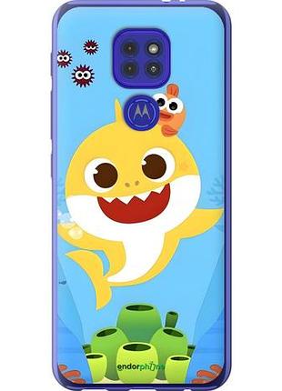 Чехол на motorola g9 play бейби шарк моторола г9 плей