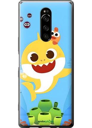 Чохол на sony xperia xz4 бейбі шарк