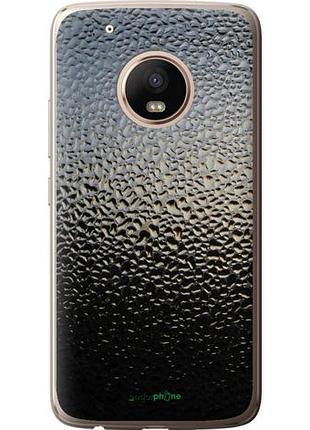 Чехол на motorola moto g5 plus мокрое стекло "245u-1038-10746"