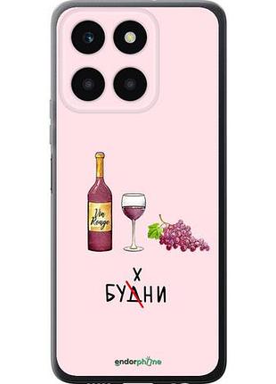 Чехол на huawei honor x6a будни "4801u-3340-10746"