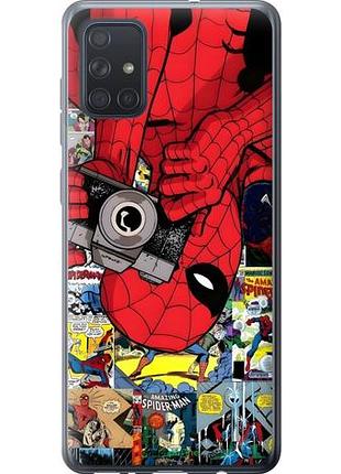 Чехол на samsung galaxy a71 2020 a715f человек паук, spiderman 2 самсунг а71 2020 а715ф 2