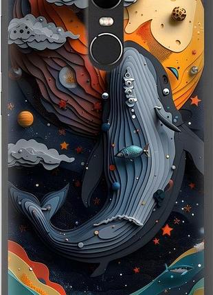 Чохол на xiaomi redmi note 4x кит у космосі