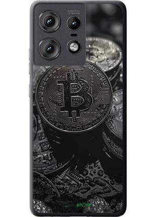 Чехол на motorola edge 50 pro 5g black bitcoin "6090u-3710-10746"