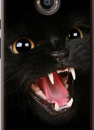 Чохол на motorola moto x2 чорна кішка "932u-372-10746"