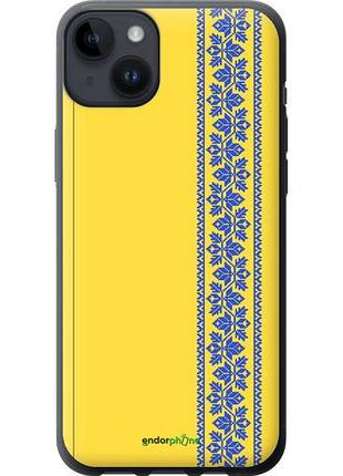 Чохол на iphone 14 plus вишиванка 4 "569u-2645-10746"