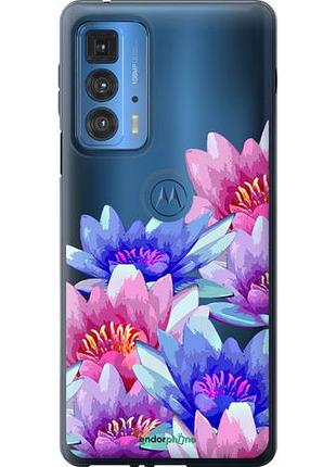 Чехол на motorola edge 20 pro лотос "4862u-2662-10746"