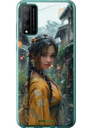 Чехол на huawei honor play 4t pro anime-girl "6133u-1914-10746"