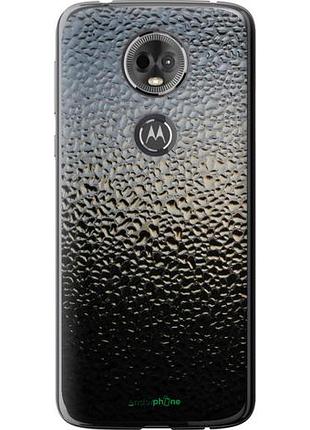 Чехол на motorola moto e5 plus мокрое стекло "245u-1412-10746"