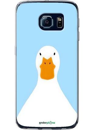 Чехол на samsung galaxy s6 edge g925f гусь самсунг с6 эдж г925ф