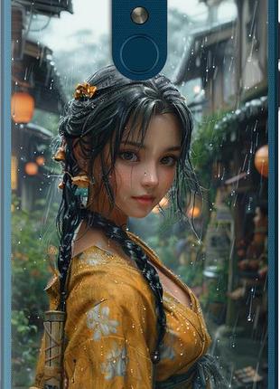 Чехол на lg k8 2018 anime-girl "6133u-1384-10746"