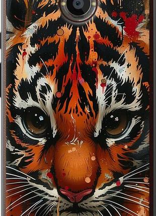 Чехол на motorola moto x2 mini tiger "6052u-372-10746"