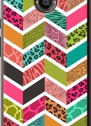 Чехол на motorola moto x2 шеврон v3 "1058u-372-10746"