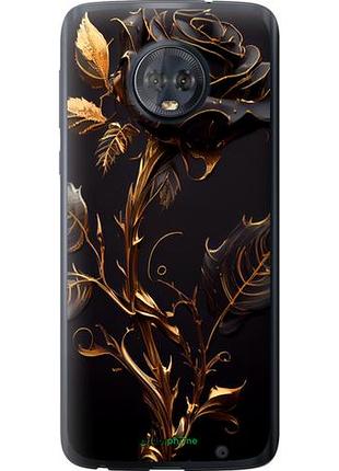 Чехол на motorola moto g6 plus роза 3 "5552u-976-10746"