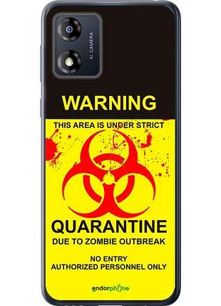Чехол на motorola moto e13 biohazard 9 "4825u-3053-10746"