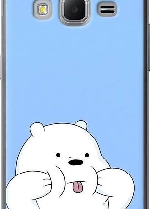 Чехол на samsung galaxy core prime g360h милый мишка самсунг кор прайм г360х