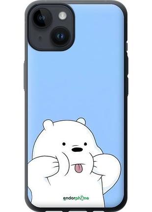 Чехол на iphone 14 милый мишка айфон 14