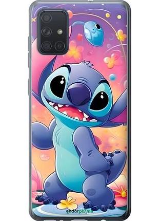 Чехол на samsung galaxy a71 2020 a715f стич 2 самсунг а71 2020 а715ф2