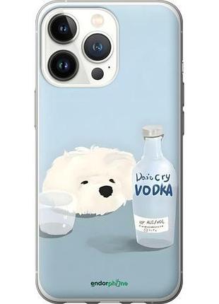 Чехол на iphone 13 pro пес водка айфон 13 про