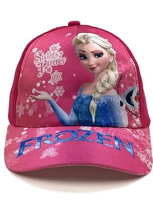 Детская бейсболка для девочек sport line розового цвета frozen