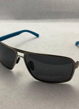 Очки porshe design p 8562 silver blue