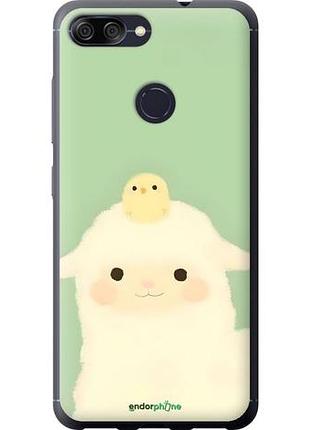 Чехол на asus zenfone max plus m1 zb570tl барашек и ципленок асус зенфон макс плюс м1 зетб570тл