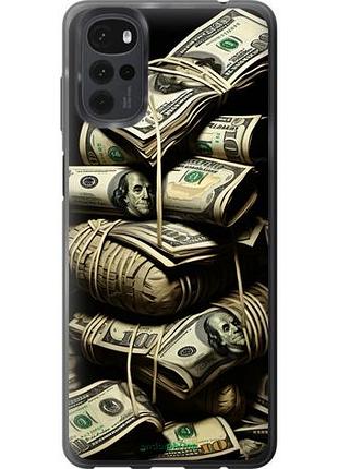 Чехол на motorola g22 big money "5666u-2681-10746"