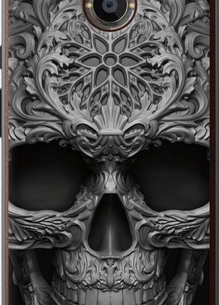 Чехол на motorola moto x2 skull-ornament "4101u-372-10746"