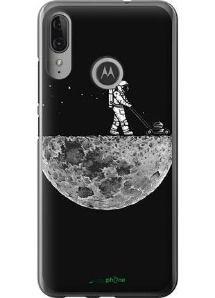 Чехол на motorola moto e6 plus moon in dark "4176u-1780-10746"