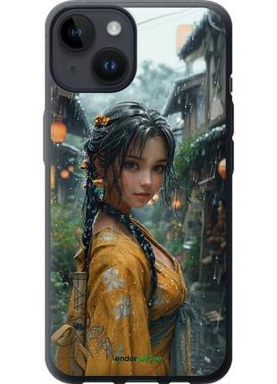 Чехол на iphone 14 anime-girl "6133u-2648-10746"