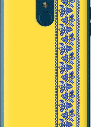 Чехол на lg k8 2018 вышиванка 4 "569u-1384-10746"