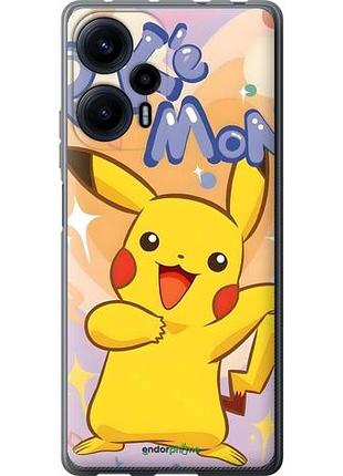 Чехол на xiaomi redmi note 12 turbo пикачу сяоми редми ноут 12 тurbo