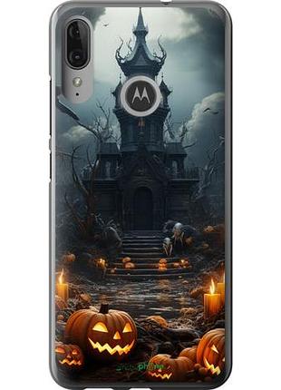 Чехол на motorola moto e6 plus мрачный дом "5655u-1780-10746"