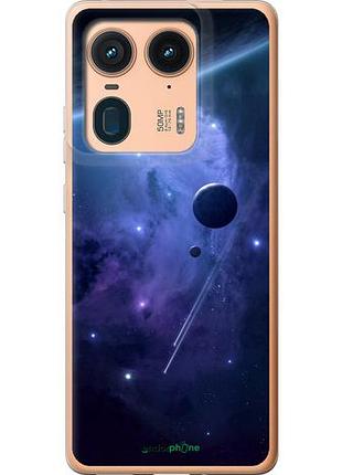 Чохол на motorola moto x50 ultra планети у синьому космосі "171u-3866-10746"
