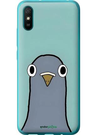 Чехол на xiaomi redmi 9a голубь сяоми редми 9а