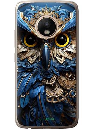Чехол на motorola moto g5 plus сова v2 "5649u-1038-10746"