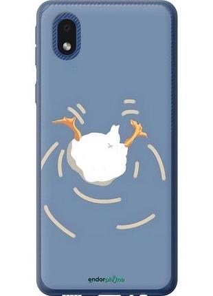 Чохол на samsung galaxy a01 core a013f гусак пірнає