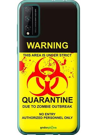 Чехол на huawei honor play 4t pro biohazard 9 "4825u-1914-10746"