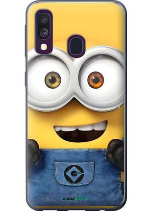 Чехол на samsung galaxy a40 2019 a405f миньон самсунг а40 2019 а405ф