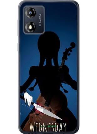 Чехол на motorola moto e13 wednesday "5515u-3053-10746"
