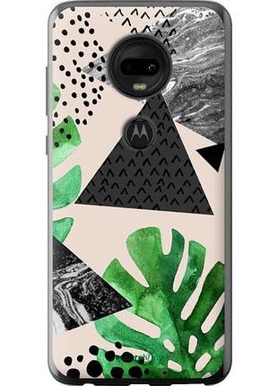 Чехол на motorola moto g7 монстера "4304u-1614-10746"