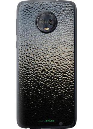Чехол на motorola moto g6 plus мокрое стекло "245u-976-10746"