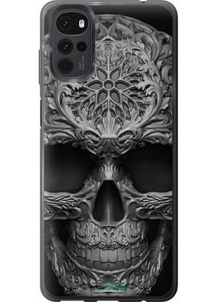 Чехол на motorola g22 skull-ornament "4101u-2681-10746"