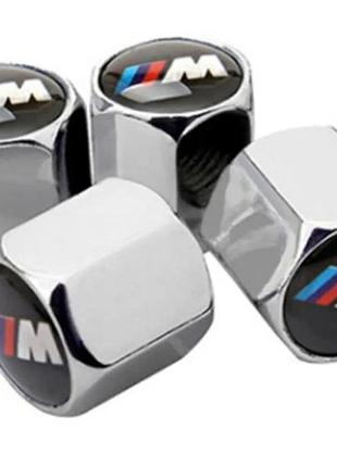 Колпачки ниппель bmw m серебристый
