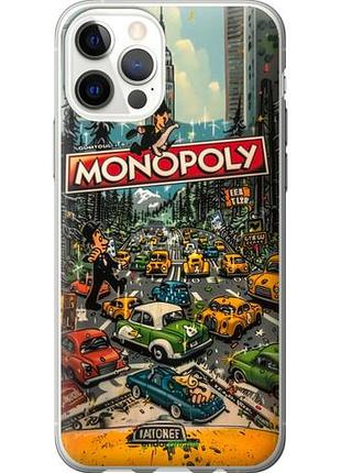 Чехол на iphone 12 городской драйв monopoly "6088u-2053-10746"