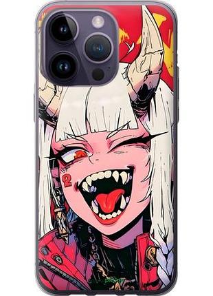 Чехол на iphone 14 pro max аниме демон айфон 14 про макс