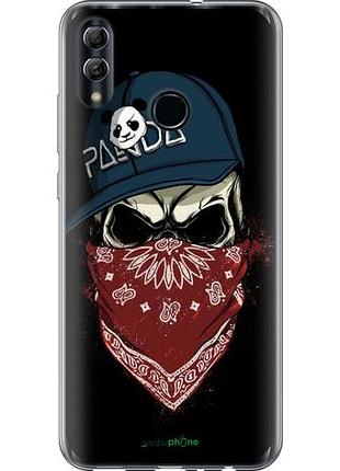 Чохол на huawei honor 10 lite череп у кепці "4127u-1618-10746"