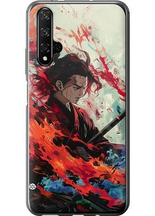 Чехол на huawei honor 20 битва стихий "6110u-1697-10746"