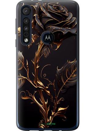 Чехол на motorola one macro роза 3 "5552u-1812-10746"