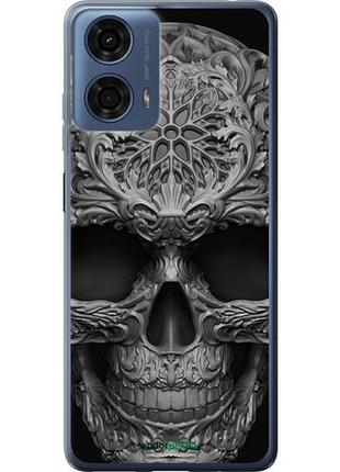 Чехол на motorola moto g24 power skull-ornament "4101u-3665-10746"