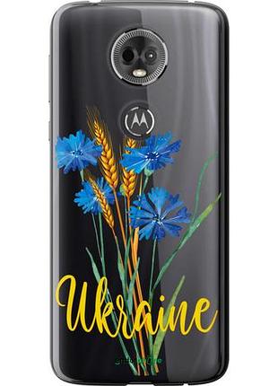 Чехол на motorola moto e5 plus ukraine v2 "5445u-1412-10746"